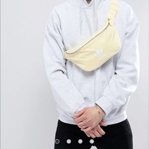 Adidas yellow Fanny pack